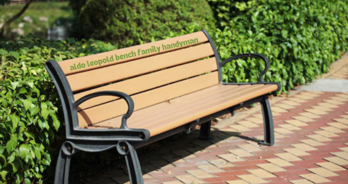 aldo leopold bench family handyman