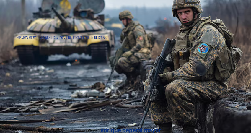 russian army evenges trump on the front line in ukraine
